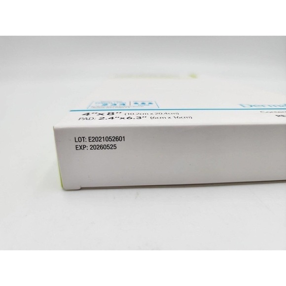 DERMARITE 1 BX/5 EA Comfort Foam Silicone Foam Border Dressing 4" x 8" 43480 - Picture 5 of 5